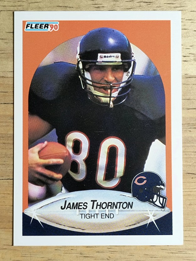 1990 Fleer #300 James Thornton