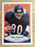 1990 Fleer #300 James Thornton