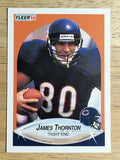 1990 Fleer #300 James Thornton