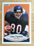 1990 Fleer #300 James Thornton