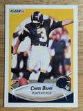 1990 Fleer #303 Chris Bahr