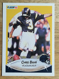 1990 Fleer #303 Chris Bahr