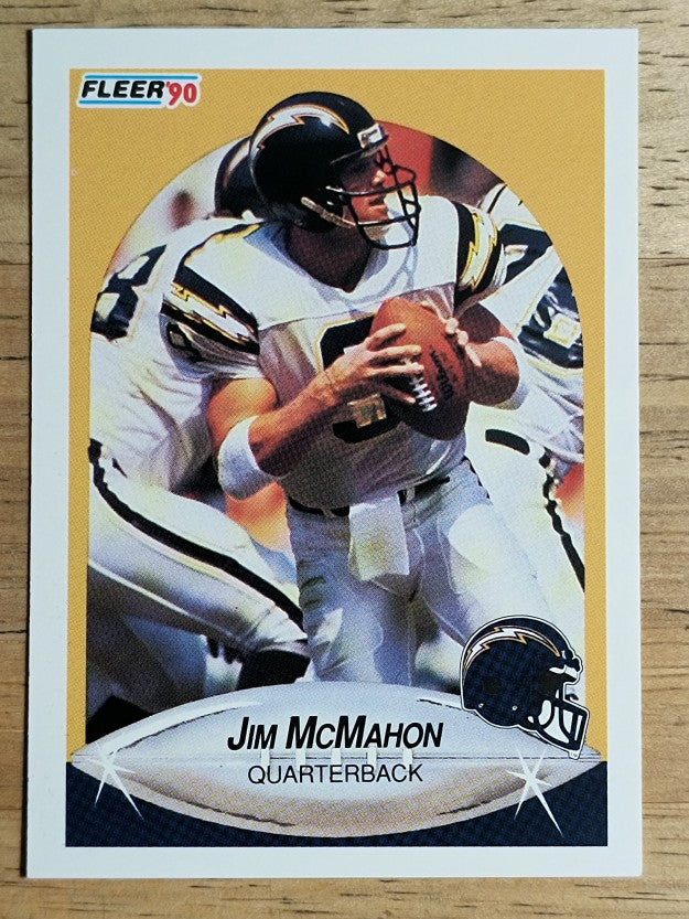 1990 Fleer #310 Jim McMahon