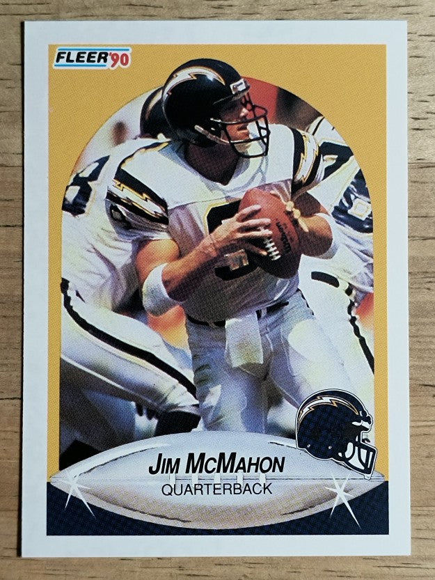 1990 Fleer #310 Jim McMahon