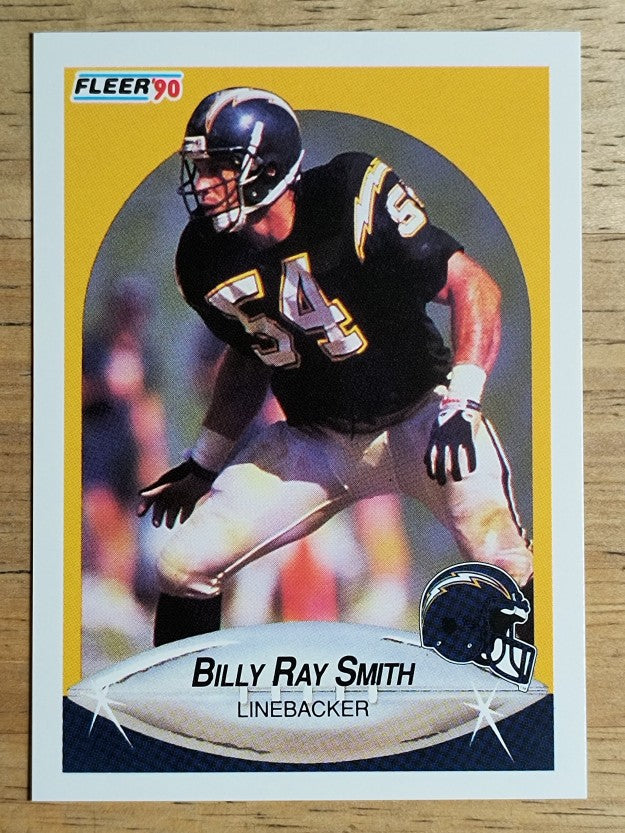 1990 Fleer #313 Billy Ray Smith