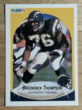 1990 Fleer #315 Broderick Thompson RC