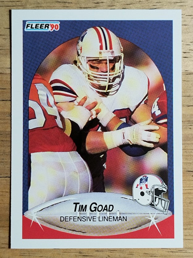 1990 Fleer #318 Tim Goad RC