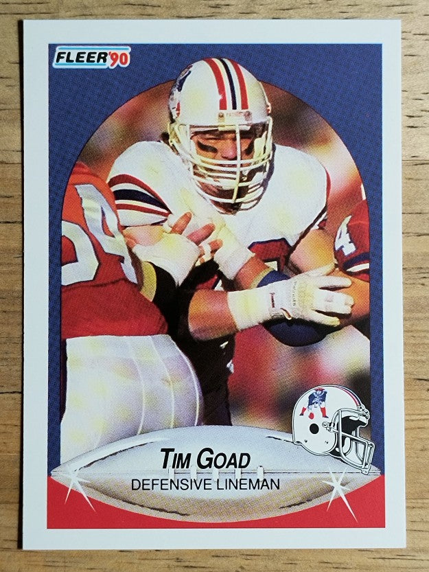 1990 Fleer #318 Tim Goad RC