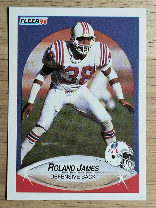 1990 Fleer #320 Roland James