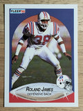 1990 Fleer #320 Roland James