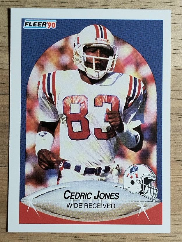 1990 Fleer #321 Cedric Jones RC