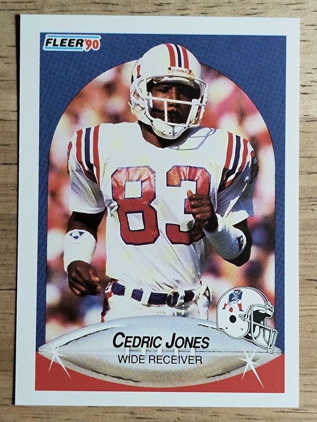 1990 Fleer #321 Cedric Jones RC