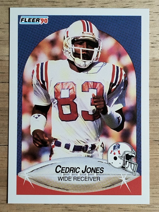 1990 Fleer #321 Cedric Jones RC