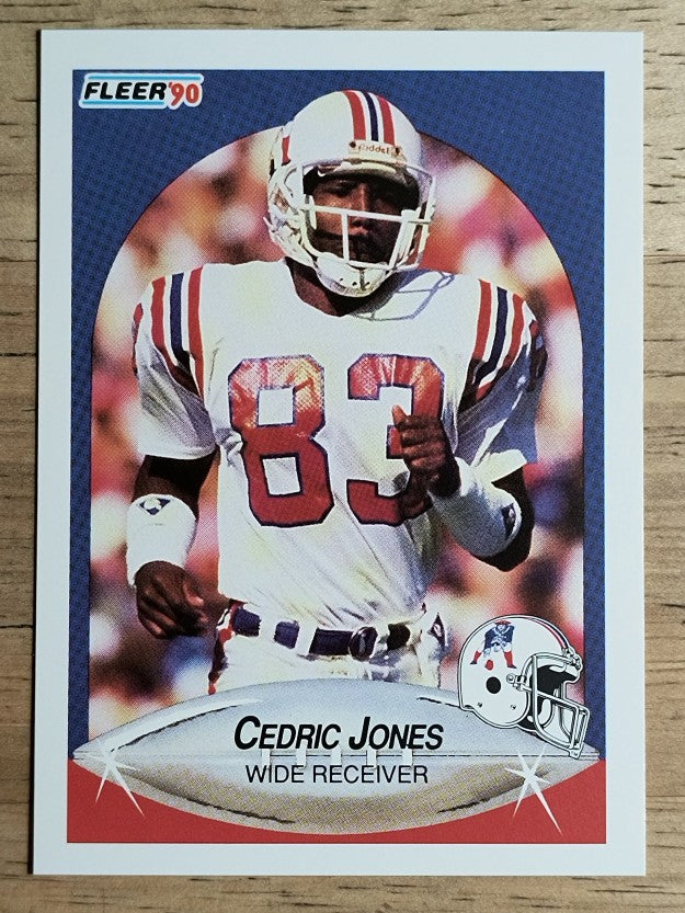 1990 Fleer #321 Cedric Jones RC