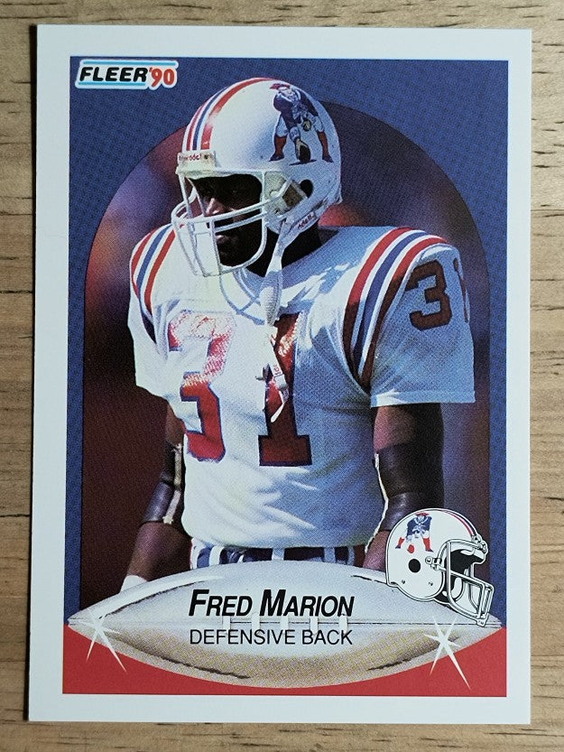 1990 Fleer #322 Fred Marion