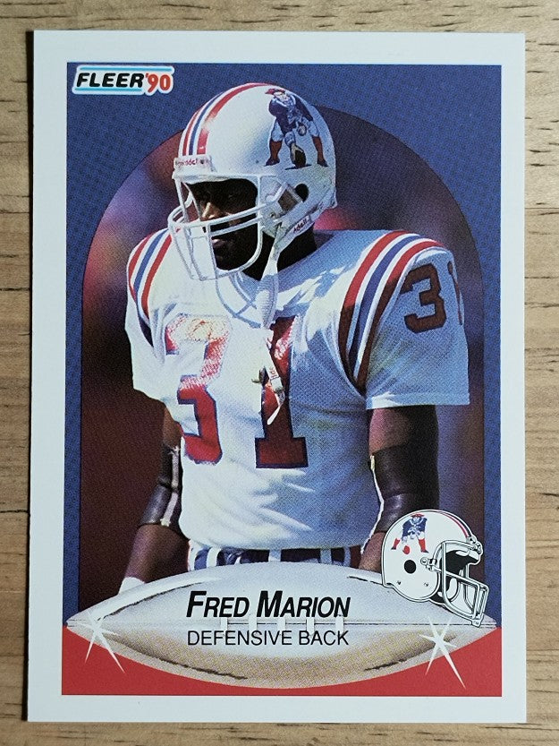 1990 Fleer #322 Fred Marion