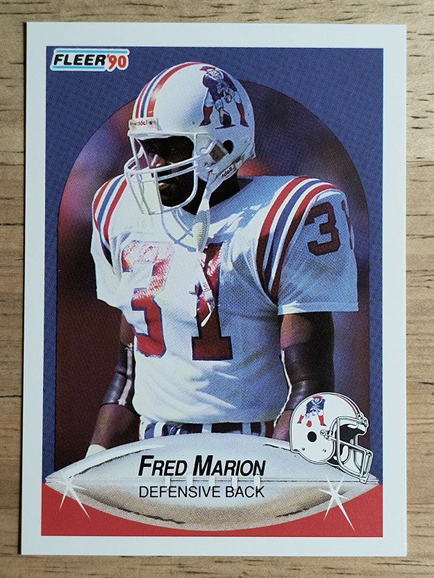 1990 Fleer #322 Fred Marion