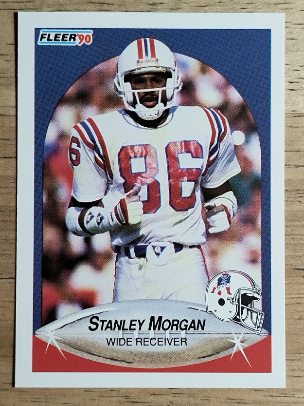 1990 Fleer #323 Stanley Morgan