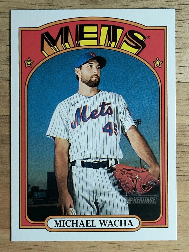 2021 Topps Heritage #344 Michael Wacha