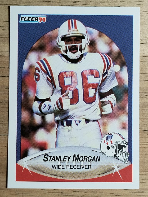 1990 Fleer #323 Stanley Morgan