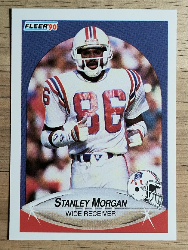 1990 Fleer #323 Stanley Morgan