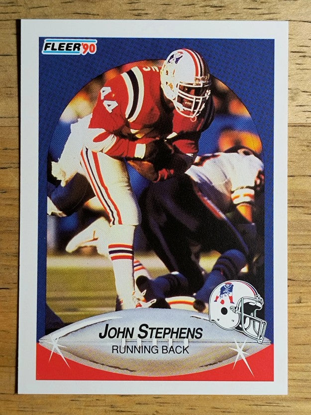 1990 Fleer #328 John Stephens