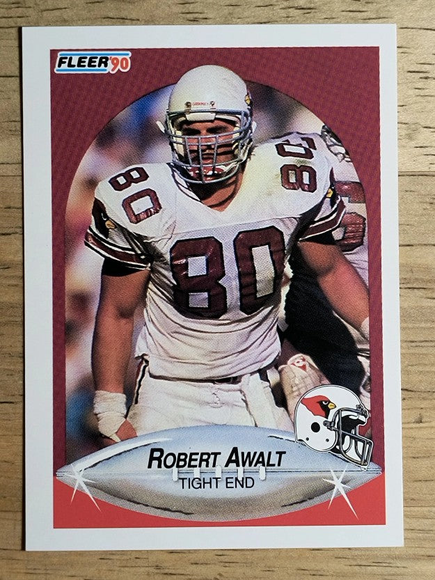 1990 Fleer #330 Robert Awalt