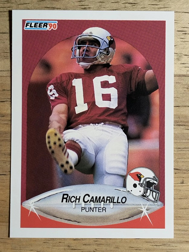 1990 Fleer #332 Rich Camarillo