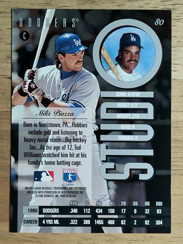 1996 Studio #80 Mike Piazza