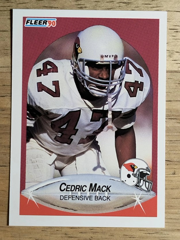 1990 Fleer #336 Cedric Mack