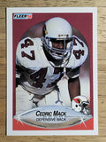 1990 Fleer #336 Cedric Mack