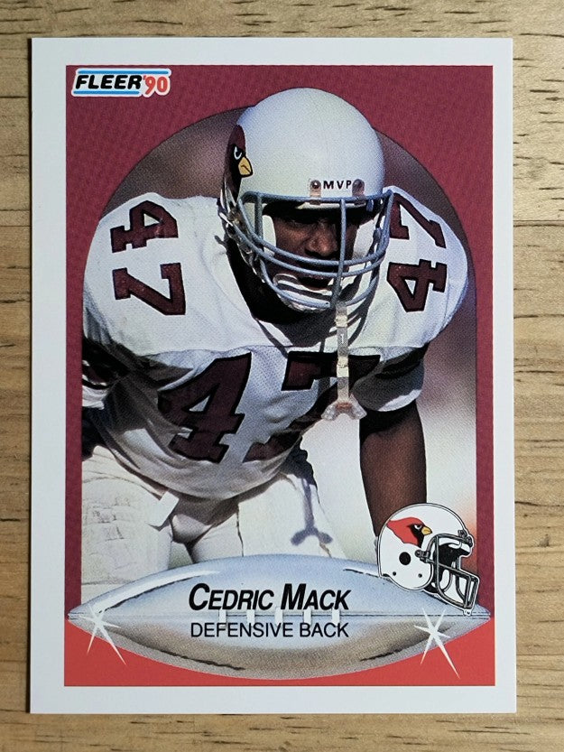 1990 Fleer #336 Cedric Mack