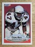 1990 Fleer #336 Cedric Mack