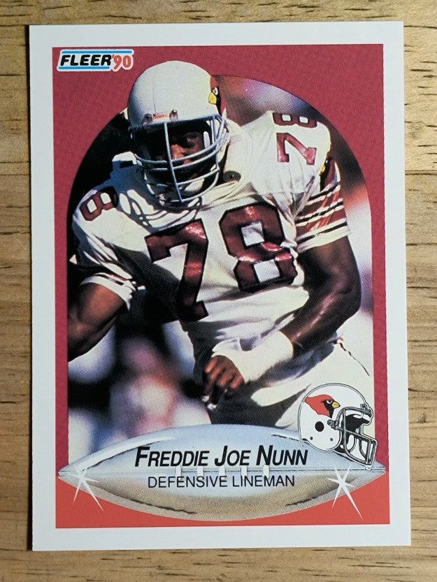 1990 Fleer #337 Freddie Joe Nunn