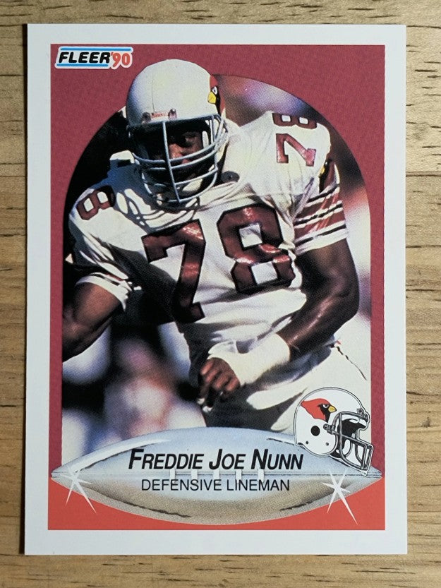 1990 Fleer #337 Freddie Joe Nunn