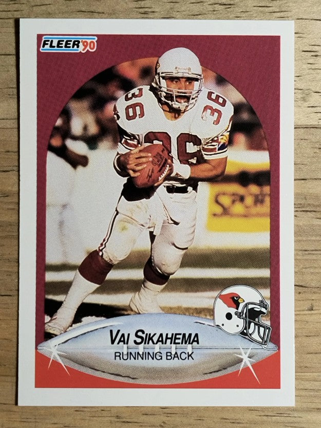 1990 Fleer #339 Vai Sikahema