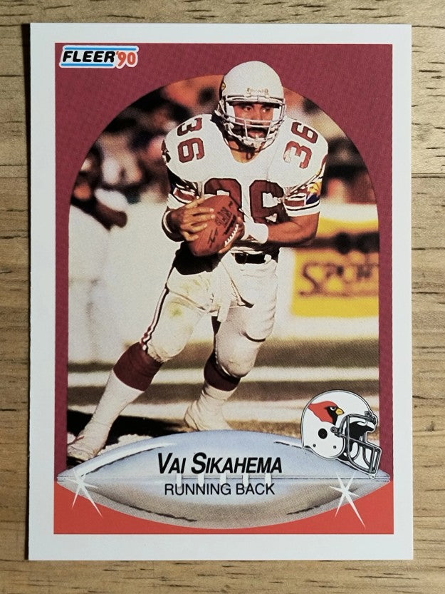 1990 Fleer #339 Vai Sikahema