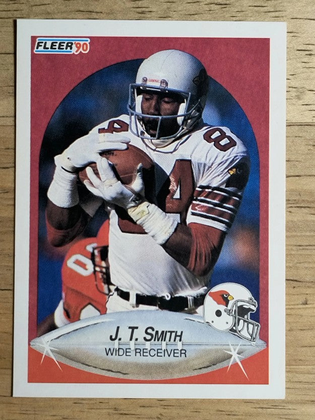 1990 Fleer #340 J.T. Smith