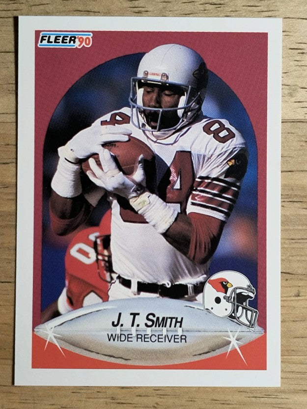 1990 Fleer #340 J.T. Smith
