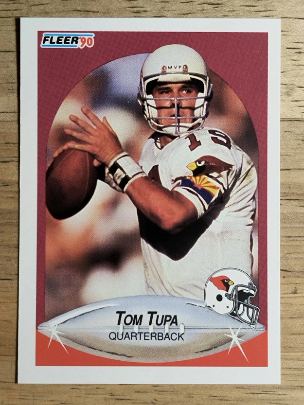 1990 Fleer #341 Tom Tupa RC