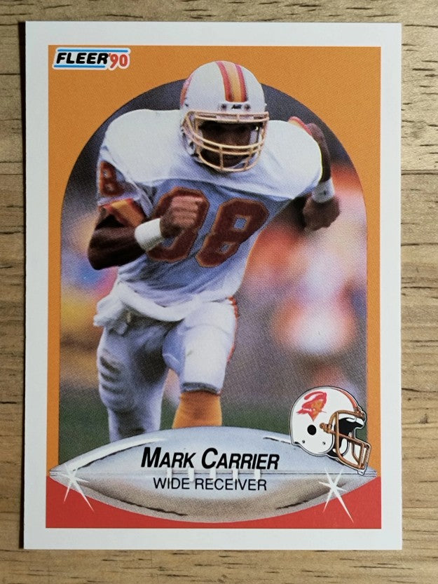 1990 Fleer #343 Mark Carrier WR
