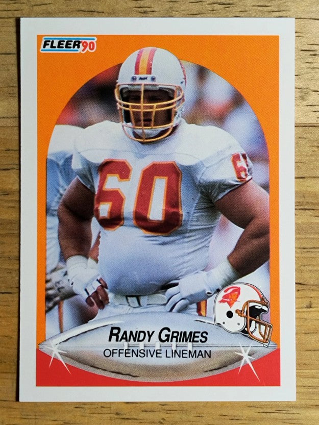 1990 Fleer #344 Randy Grimes