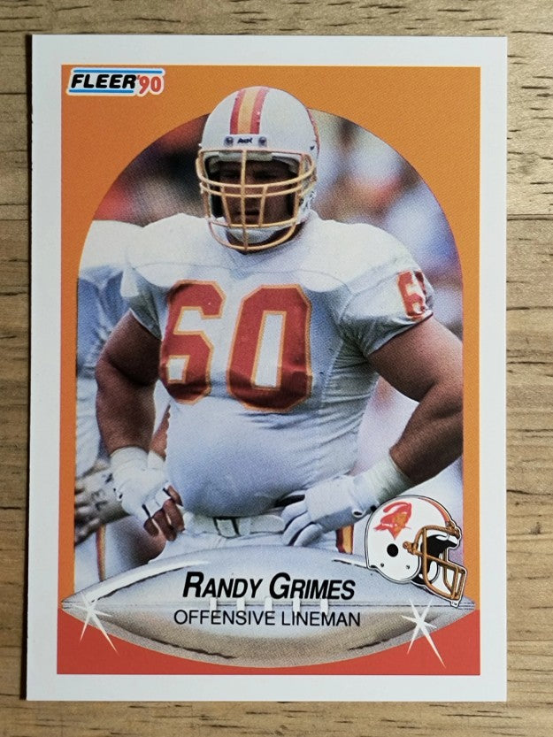 1990 Fleer #344 Randy Grimes