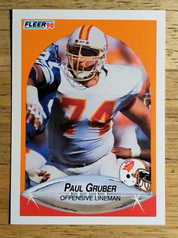 1990 Fleer #345 Paul Gruber