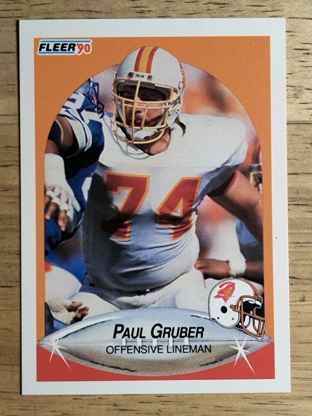 1990 Fleer #345 Paul Gruber