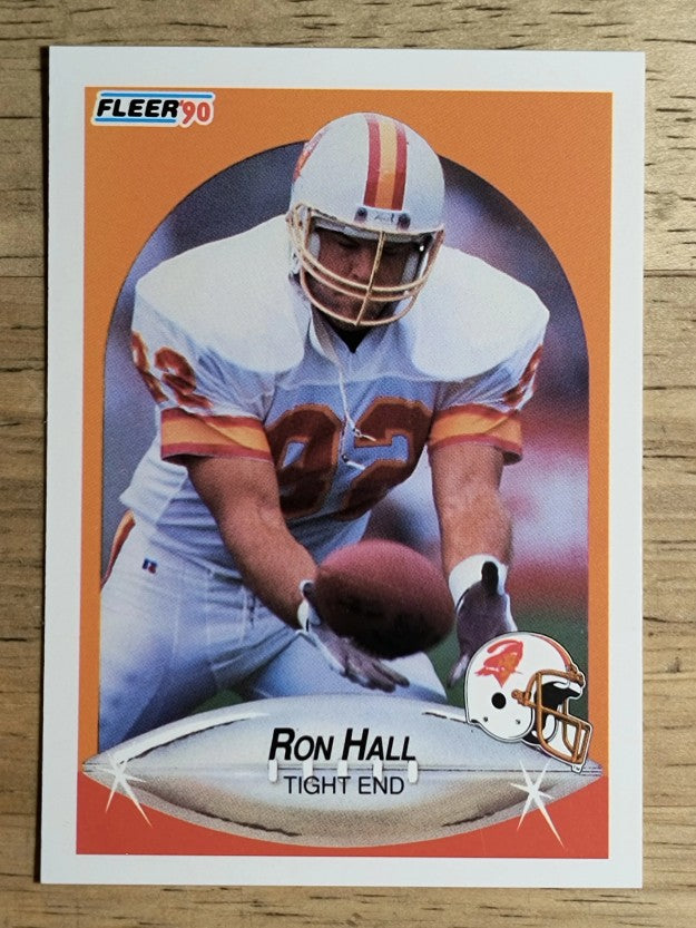 1990 Fleer #346 Ron Hall