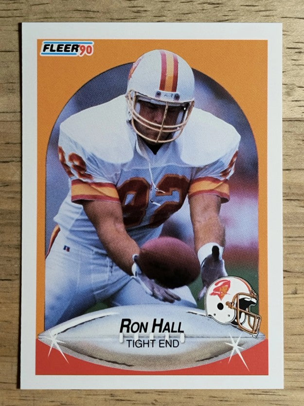 1990 Fleer #346 Ron Hall