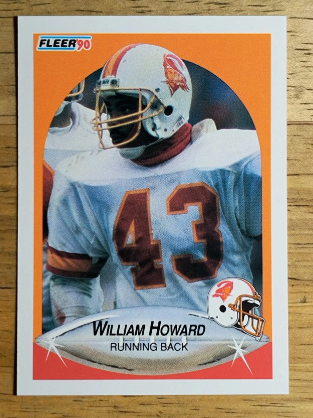 1990 Fleer #349 William Howard