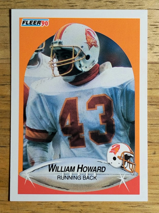 1990 Fleer #349 William Howard