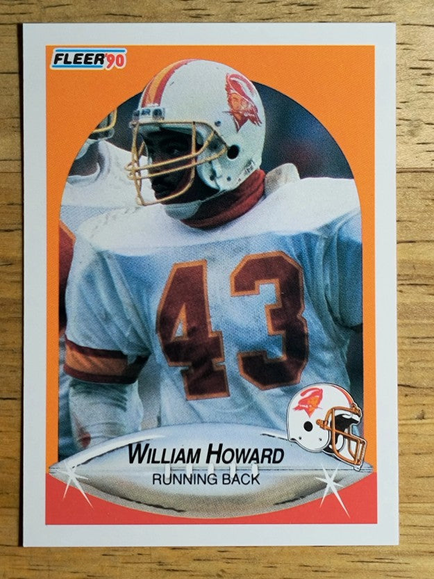 1990 Fleer #349 William Howard